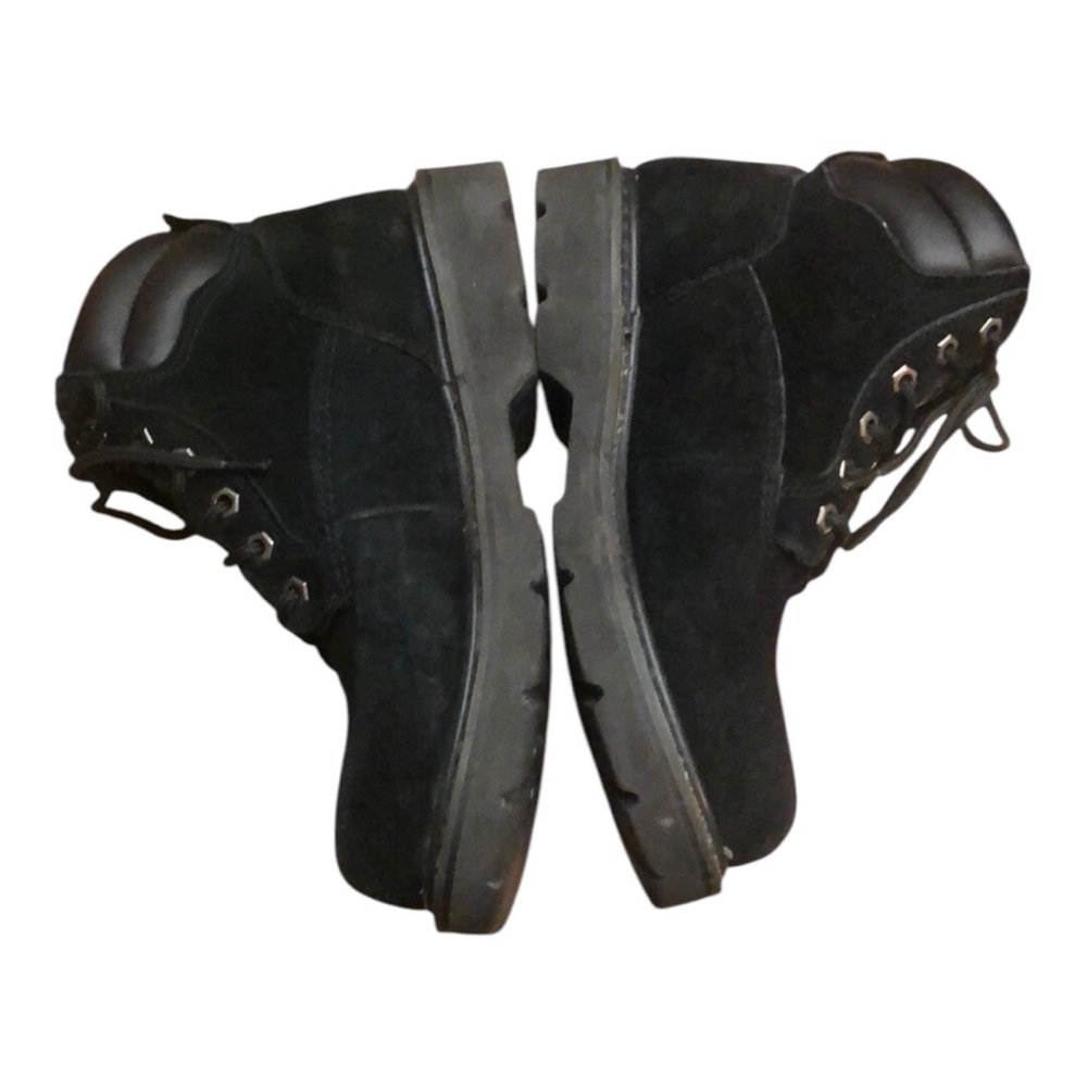 Brahma Leather Work Boots! Oil Resistant Soleplate. Wide Width! Black Bravo - Picture 3 of 6